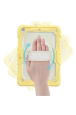 Uray store Apple iPad 10.2 (7.nesil) Kılıf Strap New Tablet Kapak - Sarı - Görsel 3