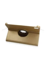 Uray store Apple iPad 2022 10.9 (10.nesil) Kılıf 360 Tablet Deri Kılıf - Gold - Görsel 4