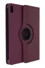 Uray store Apple iPad 2025 10.9 10.Nesil (A16) Kılıf 360 Tablet Deri Kılıf - Mürdüm - Görsel 2