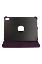 Uray store Apple iPad 2025 10.9 10.Nesil (A16) Kılıf 360 Tablet Deri Kılıf - Mürdüm - Görsel 3