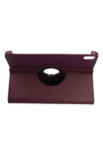 Uray store Apple iPad 2025 10.9 10.Nesil (A16) Kılıf 360 Tablet Deri Kılıf - Mürdüm - Görsel 4