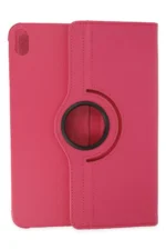 Uray store Apple iPad 2025 10.9 10.Nesil (A16) Kılıf 360 Tablet Deri Kılıf - Pembe