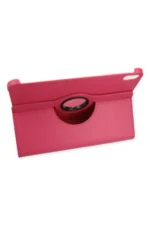 Uray store Apple iPad 2025 10.9 10.Nesil (A16) Kılıf 360 Tablet Deri Kılıf - Pembe - Görsel 4