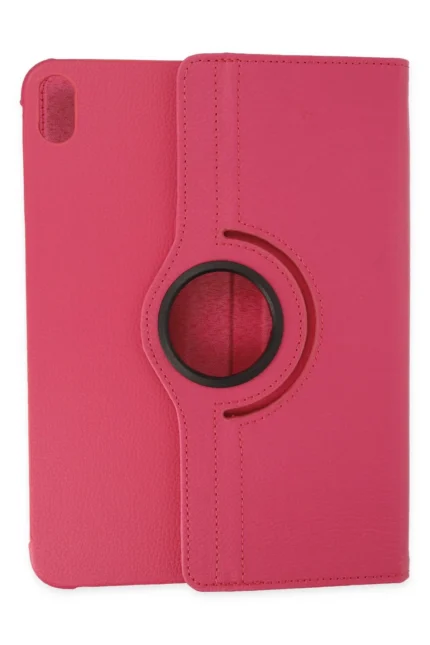 Uray store Apple iPad 2025 10.9 10.Nesil (A16) Kılıf 360 Tablet Deri Kılıf - Pembe