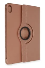 Uray store Apple iPad 2022 10.9 (10.nesil) Kılıf 360 Tablet Deri Kılıf - Rose Gold - Görsel 2