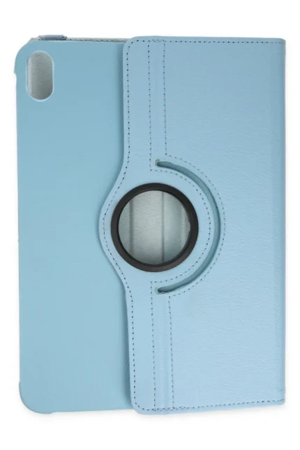 Uray store Apple iPad 2025 10.9 10.Nesil (A16) Kılıf 360 Tablet Deri Kılıf - Turkuaz
