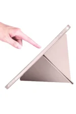 Uray store Apple iPad 2022 10.9 (10.nesil) Kılıf Kalemlikli Mars Tablet Kılıfı - Rose Gold - Görsel 6