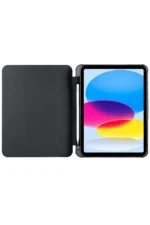 Uray store Apple iPad 2022 10.9 (10.nesil) Kılıf Kalemlikli Mars Tablet Kılıfı - Siyah - Görsel 3