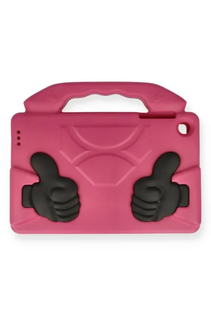 Uray store Apple iPad 2025 10.9 10.Nesil (A16) Kılıf Like Stantlı Tablet Silikon - Pembe
