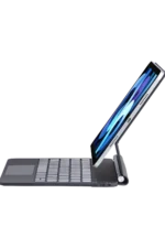 Uray store Apple iPad 2025 10.9 10.Nesil (A16) Kılıf X8 Magic Manyetik Klavyeli Tablet Kılıfı - Siyah - Görsel 2