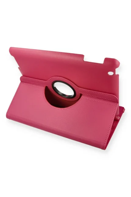 Uray store Apple iPad 4 9.7 Kılıf 360 Tablet Deri Kılıf - Pembe