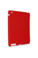 Uray store Apple iPad 4 9.7 Kılıf Evo Tablet Silikon - Kırmızı - Görsel 2