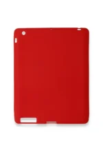Uray store Apple iPad 4 9.7 Kılıf Evo Tablet Silikon - Kırmızı