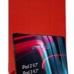 Uray store Apple iPad 4 9.7 Kılıf Tablet Smart Kılıf - Kırmızı