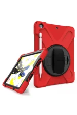 Uray store Apple iPad 5 Air 9.7 Kılıf Amazing Tablet Kapak - Kırmızı - Görsel 2