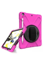 Uray store Apple iPad 5 Air 9.7 Kılıf Amazing Tablet Kapak - Pembe - Görsel 2