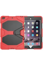 Uray store Apple iPad 5 Air 9.7 Kılıf Griffin Tablet Kapak - Kırmızı