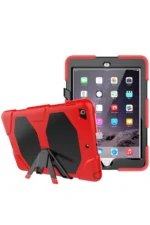 Uray store Apple iPad 5 Air 9.7 Kılıf Griffin Tablet Kapak - Kırmızı - Görsel 3