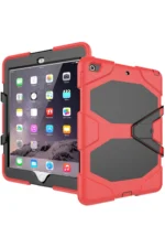 Uray store Apple iPad 5 Air 9.7 Kılıf Griffin Tablet Kapak - Kırmızı - Görsel 5