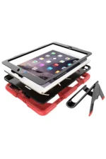 Uray store Apple iPad 5 Air 9.7 Kılıf Griffin Tablet Kapak - Kırmızı - Görsel 6