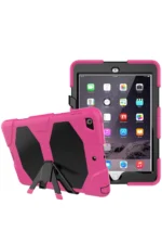 Uray store Apple iPad 5 Air 9.7 Kılıf Griffin Tablet Kapak - Pembe - Görsel 3