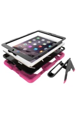 Uray store Apple iPad 5 Air 9.7 Kılıf Griffin Tablet Kapak - Pembe - Görsel 6