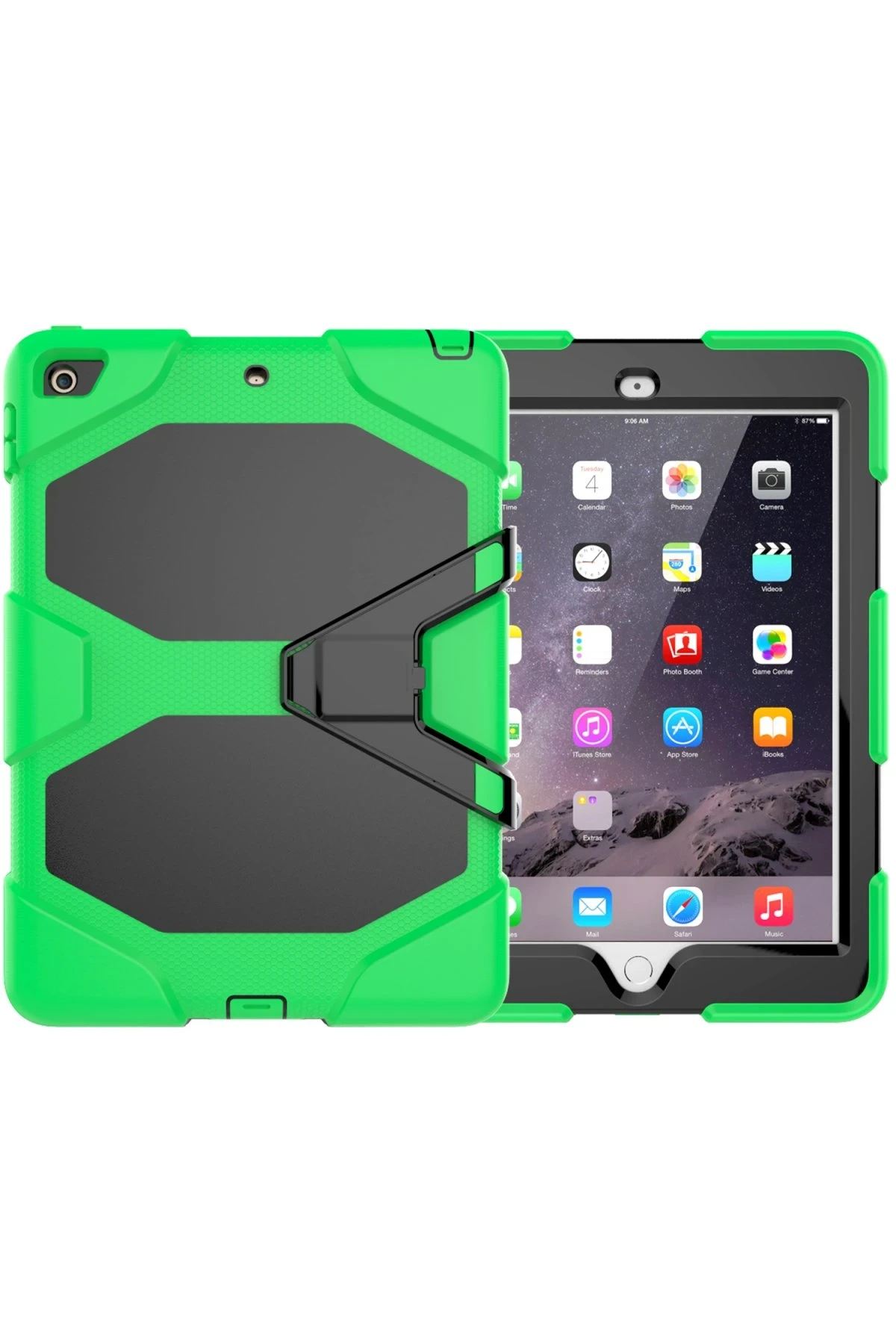 newface-ipad-5-air-97-kilif-griffin-tablet-kapak-yesil-default Uray store Apple iPad 5 Air 9.7 Kılıf Griffin Tablet Kapak - Yeşil - Görsel 1