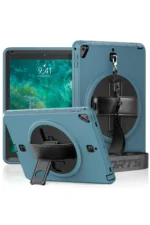 Uray store Apple iPad 5 Air 9.7 Kılıf Strap-C Otterbox Tablet Kapak - Mavi