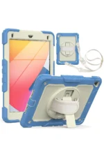 Uray store Apple iPad 5 Air 9.7 Kılıf Strap New Tablet Kapak - Mavi