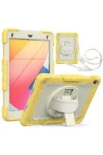 Uray store Apple iPad 5 Air 9.7 Kılıf Strap New Tablet Kapak - Sarı