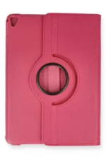 Uray store Apple iPad 9.7 (2018) Kılıf 360 Tablet Deri Kılıf - Pembe - Görsel 2