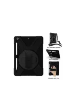 Uray store Apple iPad Air 11 (2024) Kılıf Amazing Tablet Kapak - Siyah - Görsel 3