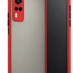 Uray store Vivo Y53S Kılıf Montreal Silikon Kapak - Kırmızı
