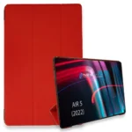 Uray store Apple iPad Air 5 (2022) Kılıf Tablet Smart Kılıf - Kırmızı