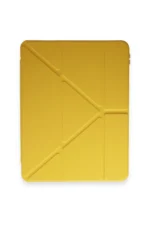 Uray store Apple iPad Pro 11 (2018) Kılıf Kalemlikli Mars Tablet Kılıfı - Açık Sarı - Görsel 2