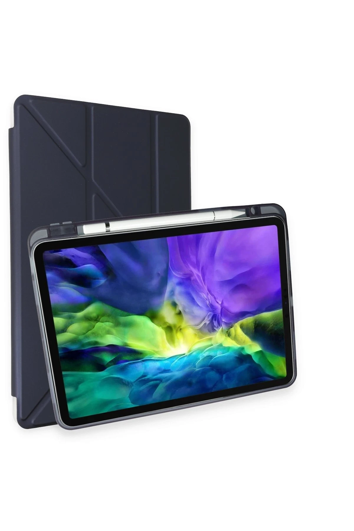 newface-ipad-pro-11-2018-kilif-kalemlikli-mars-tablet-kilifi-lacivert-default Uray store Apple iPad Pro 11 (2018) Kılıf Kalemlikli Mars Tablet Kılıfı - Lacivert - Görsel 1