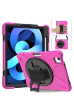 Uray store Apple iPad Pro 11 (2020) Kılıf Amazing Tablet Kapak - Pembe - Görsel 3