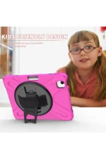 Uray store Apple iPad Pro 11 (2020) Kılıf Amazing Tablet Kapak - Pembe - Görsel 4