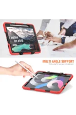 Uray store Apple iPad Pro 11 (2020) Kılıf Griffin Tablet Kapak - Kırmızı - Görsel 6