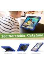 Uray store Apple iPad Pro 11 (2020) Kılıf Pars Tablet Kapak - Mavi - Görsel 4
