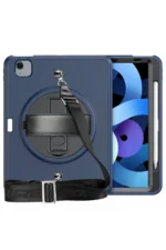 Uray store Apple iPad Pro 11 (2020) Kılıf Strap-C Otterbox Tablet Kapak - Lacivert - Görsel 2