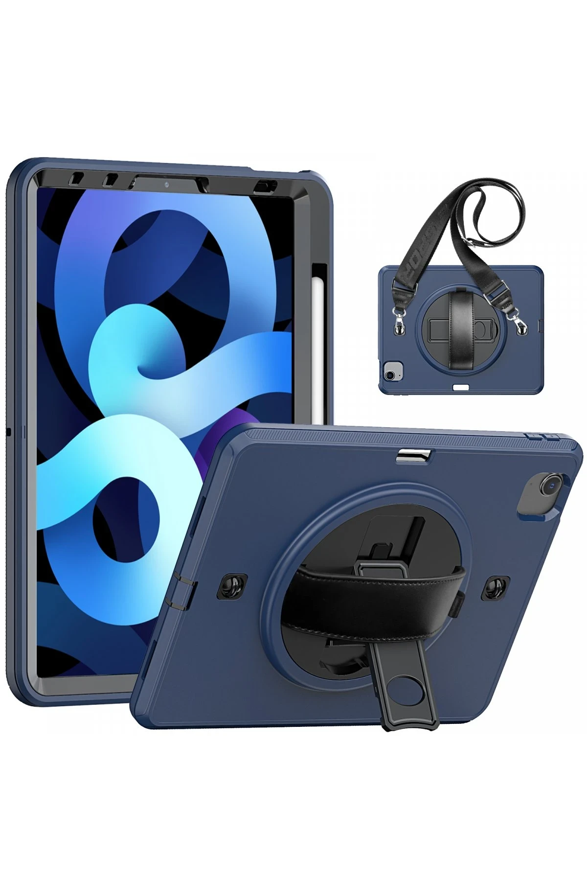 newface-ipad-pro-11-2020-kilif-strap-c-otterbox-tablet-kapak-lacivert-default Uray store Apple iPad Pro 11 (2020) Kılıf Strap-C Otterbox Tablet Kapak - Lacivert - Görsel 1