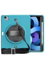 Uray store Apple iPad Pro 11 (2020) Kılıf Strap-C Otterbox Tablet Kapak - Mavi - Görsel 2