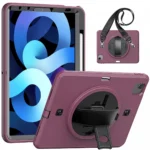 Uray store Apple iPad Pro 11 (2020) Kılıf Strap-C Otterbox Tablet Kapak - Mürdüm