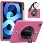 Uray store Apple iPad Pro 11 (2020) Kılıf Strap-C Otterbox Tablet Kapak - Pembe