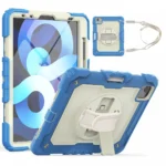 Uray store Apple iPad Pro 11 (2020) Kılıf Strap New Tablet Kapak - Mavi