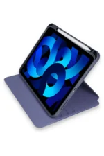 Uray store Apple iPad Pro 11 (2021) Kılıf Starling 360 Kalemlikli Tablet Kılıf - Lacivert - Görsel 2