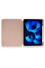 Uray store Apple iPad Pro 11 (2021) Kılıf Starling 360 Kalemlikli Tablet Kılıf - Rose Gold - Görsel 4