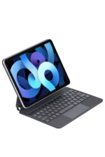 Uray store Apple iPad Pro 11 (2022) Kılıf X7 Magic Manyetik Klavyeli Tablet Kılıfı - Siyah - Görsel 4