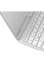 Uray store Apple iPad Pro 11 (2024) F11 ATS Kılıf Magic Dönen Klavyeli Tablet Kılıf - Gümüş - Görsel 3